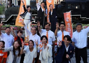 Trump-inspired ‘Japanese first’ politician shakes up nation’s establishment