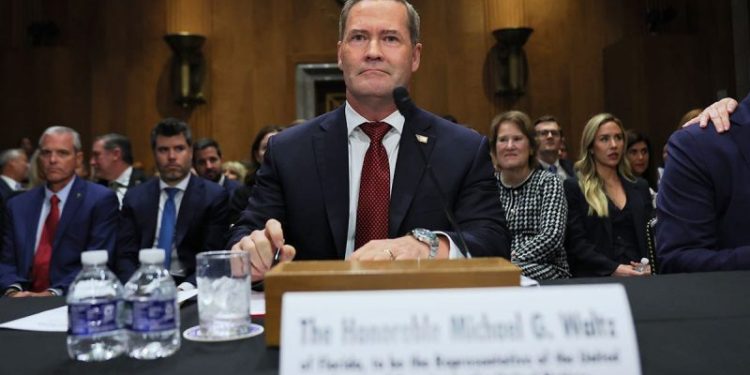 Trump’s final Cabinet pick, Mike Waltz, confirmed by Senate in narrow vote